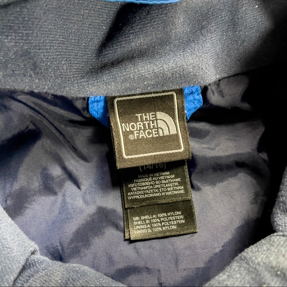 Boys Blue The North Face Waterproof Jacket - Picture 7 of 10